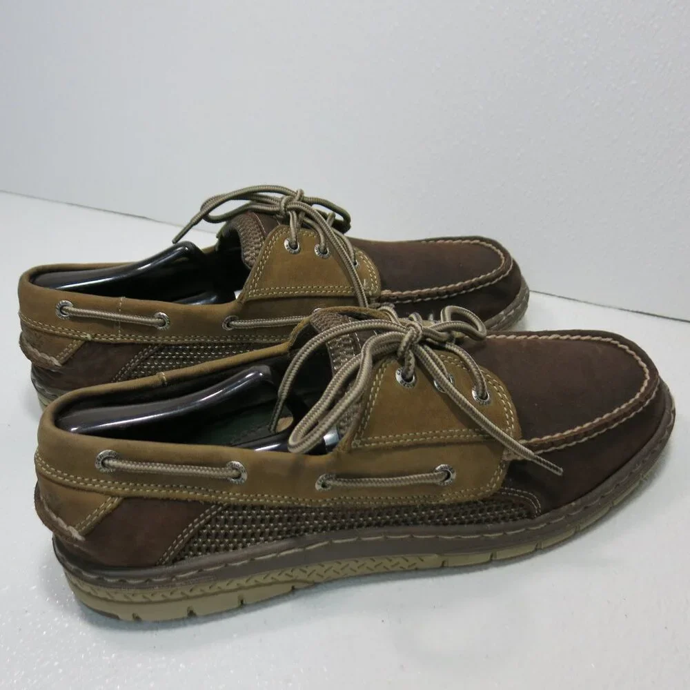 Sperry Top Sider Nubuck Leather Deck Boat Shoes Men's Footwear Zapatos 11.5 M